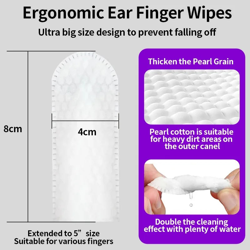 🧼 Pet Ear Cleaning Wipes – Gentle Daily Care for Dogs & Cats 🐶🐱