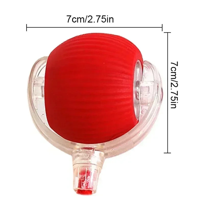 🌀 Rechargeable Interactive Pet Toy – Rolling Fun for Dogs & Cats!