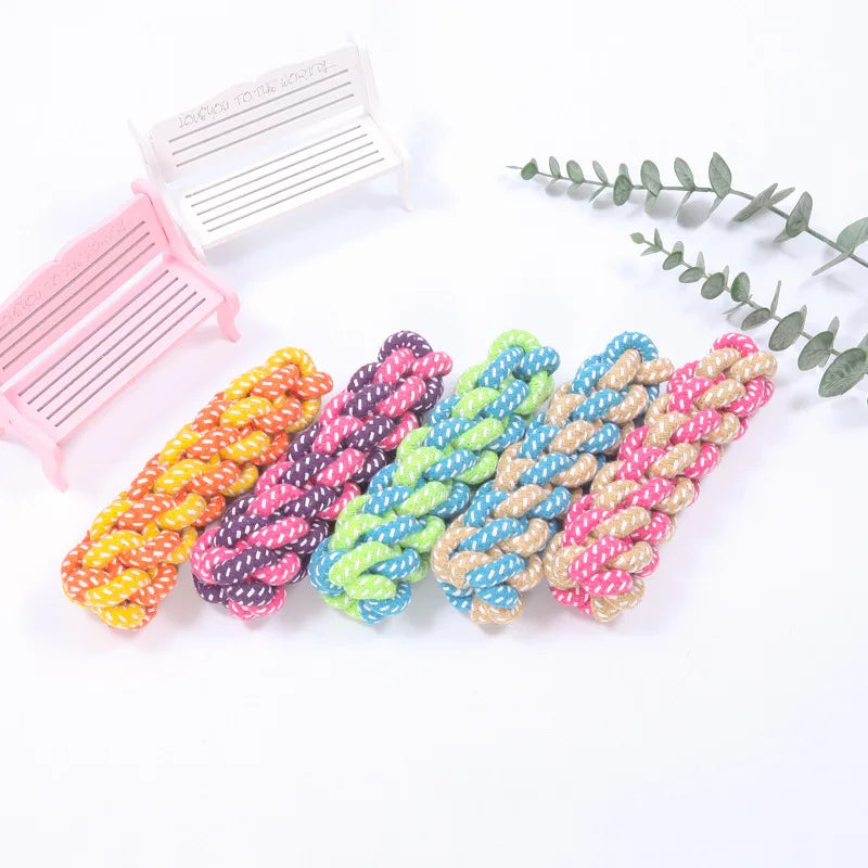 🦴Durable Rope Chew Toy – Tug & Play Fun for Active Dogs 🐾