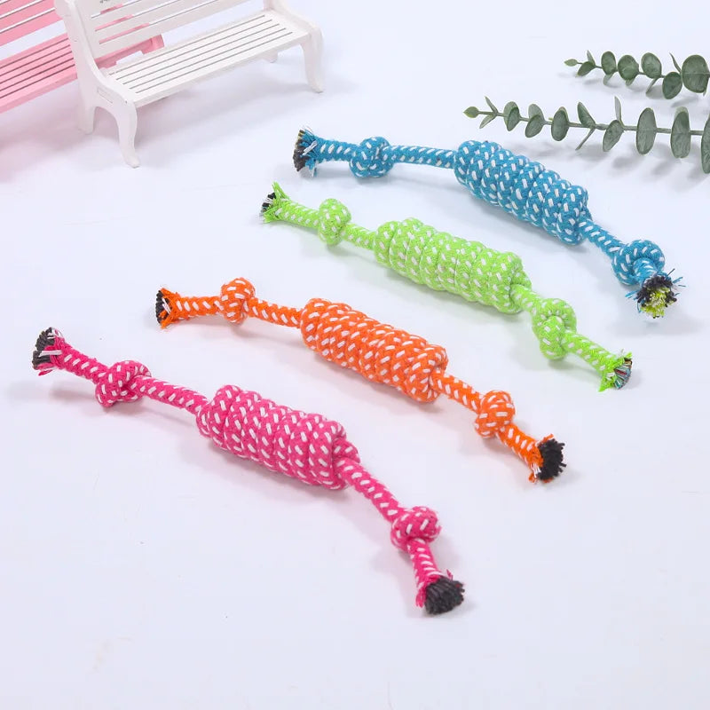 🦴Durable Rope Chew Toy – Tug & Play Fun for Active Dogs 🐾