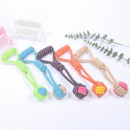 🦴Durable Rope Chew Toy – Tug & Play Fun for Active Dogs 🐾