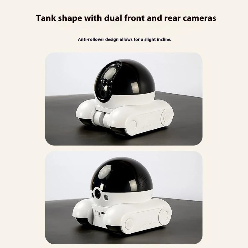 🤖 Pet Security Robot Camera – 1080P Live Feed + 2-Way Voice Chat 🎥🐾
