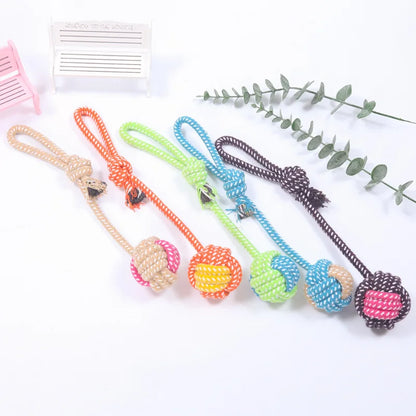 🦴Durable Rope Chew Toy – Tug & Play Fun for Active Dogs 🐾