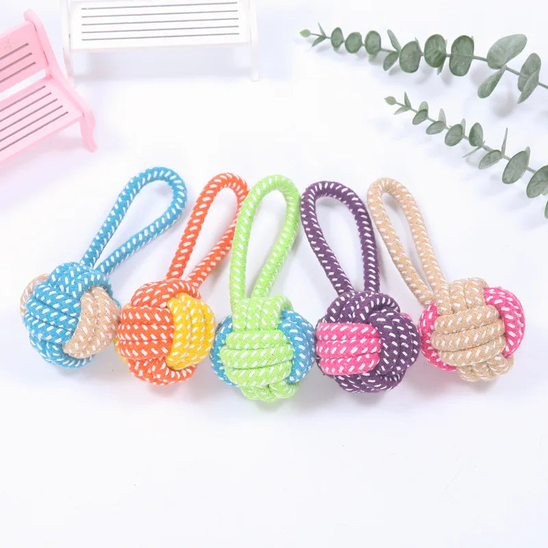 🦴Durable Rope Chew Toy – Tug & Play Fun for Active Dogs 🐾
