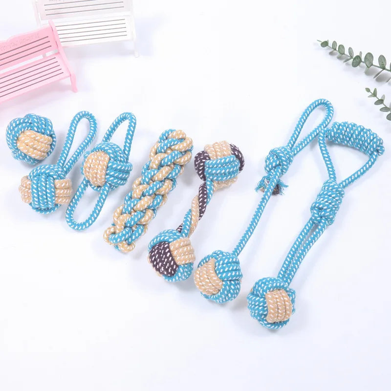 🦴Durable Rope Chew Toy – Tug & Play Fun for Active Dogs 🐾