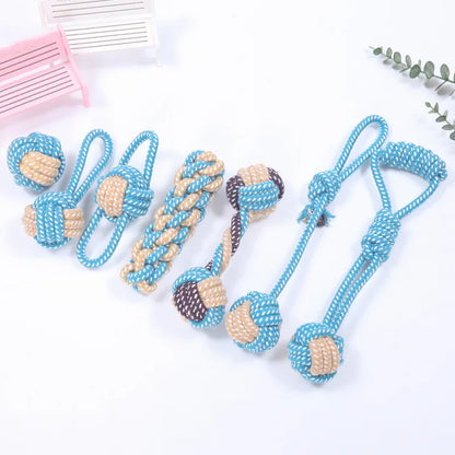 🦴Durable Rope Chew Toy – Tug & Play Fun for Active Dogs 🐾