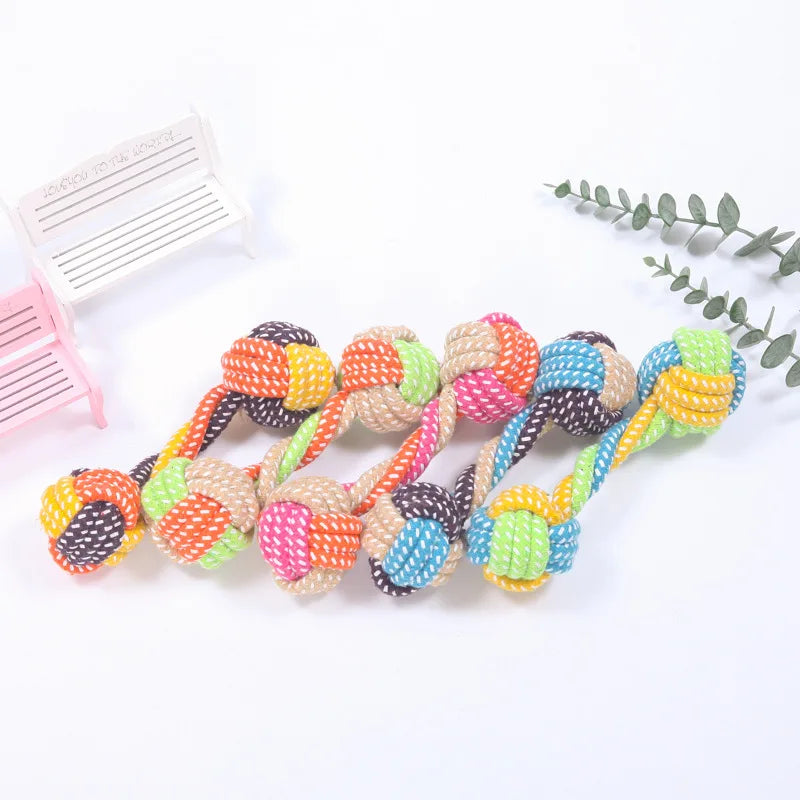 🦴Durable Rope Chew Toy – Tug & Play Fun for Active Dogs 🐾